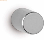 Maul Neodym-Scheibenmagnet 5x5mm 1100g hellsilber VE=10 St&uuml;ck