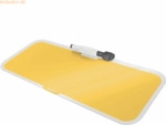 Leitz Desktop-Memoboard Cosy Sicherheitsglas 460x140x60mm gelb
