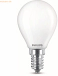 Signify Philips LED classic Lampe 40W E14 Tropf Warmw 470lm matt 2erP