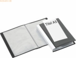 Foldersys Pr&auml;sentations-Sichtbuch A5 20 H&uuml;llen PP schwarz