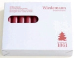 Wiedemann Christbaumkerze - bordeaux 20 St&uuml;ck.