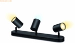 Signify WiZ IMAGEO Spot Deckenleuchte Tunable White 3x5W Schwarz