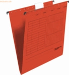 Falken H&auml;ngemappe UniReg Kraftkarton 230g/qm seitlich offen rot VE=5 S