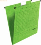 Falken H&auml;ngemappe UniReg Kraftkarton 230g/qm seitlich offen gr&uuml;n VE=5