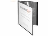 Foldersys Präsentations-Sichtbuch A4 20 Hüllen PP schwarz