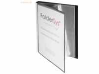 Foldersys Präsentations-Sichtbuch A4 30 Hüllen PP schwarz