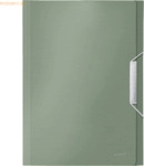5 x Leitz Projektmappe Style A4 PP 6 F&auml;cher seladon gr&uuml;n