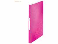 10 x Leitz Sichtbuch Wow A4 40 Hüllen pink metallic