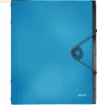 4 x Leitz Ordnungsmappe Solid A4 6-teilig hellblau