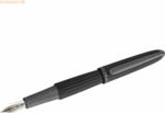 Diplomat F&uuml;llhalter Aero schwarz 14 kt M