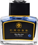 Cross F&uuml;ller Tinte im Glas 62,5 ml blau, dokumentenecht