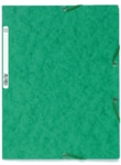 Exacompta Eckspannmappe A4 mit Klappen Karton 400g/qm gr&uuml;n
