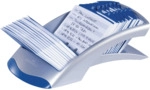 Durable Adresskartei Telindex desk metallic silber
