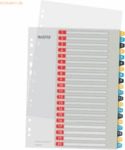 10 x Leitz Register Cosy A4 1-20 bedruckbar PP 20 Blatt farbig
