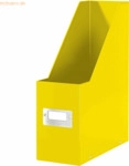 Leitz Archiv-Stehsammler Click & Store Wow A4 Graukarton gelb