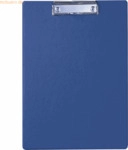Maul Schreibplatte A4 mit Folien&uuml;berzug blau