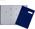 Pagna Unterschriftsmappe 20 F&auml;cher Eco blau