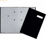 Pagna Unterschriftsmappe 20 F&auml;cher Eco schwarz