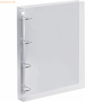 Veloflex Ringbuch A4 Crystal 25mm 4 Ringe transparent