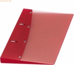 12 x Veloflex Ringbuch Diamond A5 2 Ringe 20mm rot