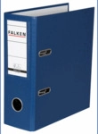 Falken Ordner A5 hoch PP 80mm blau