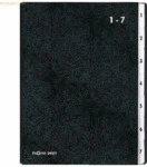 Pagna Pultordner 1-7 schwarz