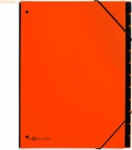 Pagna Pultordner neutral 12 F&auml;cher orange