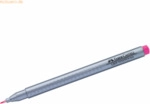Faber Castell Fineliner Finepen Grip 0,4 mm magenta hell