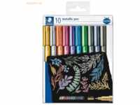 Staedtler Layoutmarker 8323 Metallic pen ca. 1-2mm VE=10 Farben
