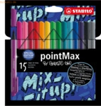 6 x Stabilo Filzschreiber pointMax Snooze One VE=15 St&uuml;ck