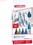Edding Textilmarker edding 4500 creative 2-3mm VE=5 Farben
