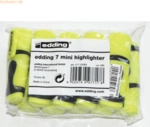 edding Textmarker edding 7 mini highlighter 1-3 mm VE=10 St&uuml;ck Polybeu