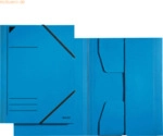 Leitz Eckspannermappe A4 mit Klappen f&uuml;r ca. 250 Blatt blau