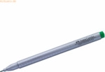 Faber Castell Fineliner Finepen Grip 0,4 mm permanent oliv