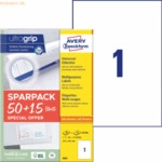 Avery Zweckform Universal-Etiketten ultragrip 210x297 mm VE=65 Etikett