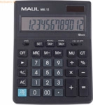 Maul Tischrechner MXL 12 Solar/Batterie 155x35mm schwarz