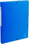 Exacompta 50302E, Exacompta Sammelbox A4 30mm Manila-Karton blau