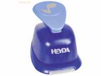 Heyda Motivstanzer für Karton bis 220g/qm Note groß ca. 25x25mm