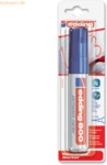 6 x Edding Permanentmarker edding 800 4-12mm blau Blister