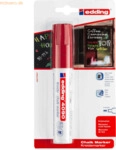 6 x Edding Kreidemarker edding 4090 4-15mm rot