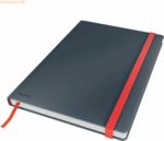 Leitz Notizbuch Cosy B5 fester Einband kariert grau