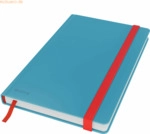 Leitz Notizbuch Cosy A5 fester Einband kariert blau