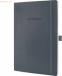 Sigel Notizbuch Conceptum A4 194 Seiten Softcover liniert 80g dark gre