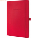 Sigel Notizbuch Conceptum A4 194 Seiten Softcover liniert 80g red