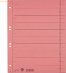 Leitz Trennblatt 16580025 A4 230g Karton rot 100 St&uuml;ck
