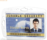 Durable Ausweishalter Hartbox 54x85mm VE=10 St&uuml;ck transparent