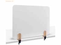 Legamaster Whiteboard-Tischtrennwand Elements 60x80cm mit Tischklammer