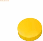 Maul Rundmagnet Solid 24 mm 0,6 kg Haftkraft 10 St&uuml;ck gelb
