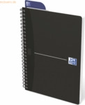 Oxford Spiralbuch Smart Black A5 kariert 90 Blatt schwarz