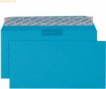 Elco Briefumschl&auml;ge Color C5/6 intensiv-blau Haftklebung 100 g/qm VE=2